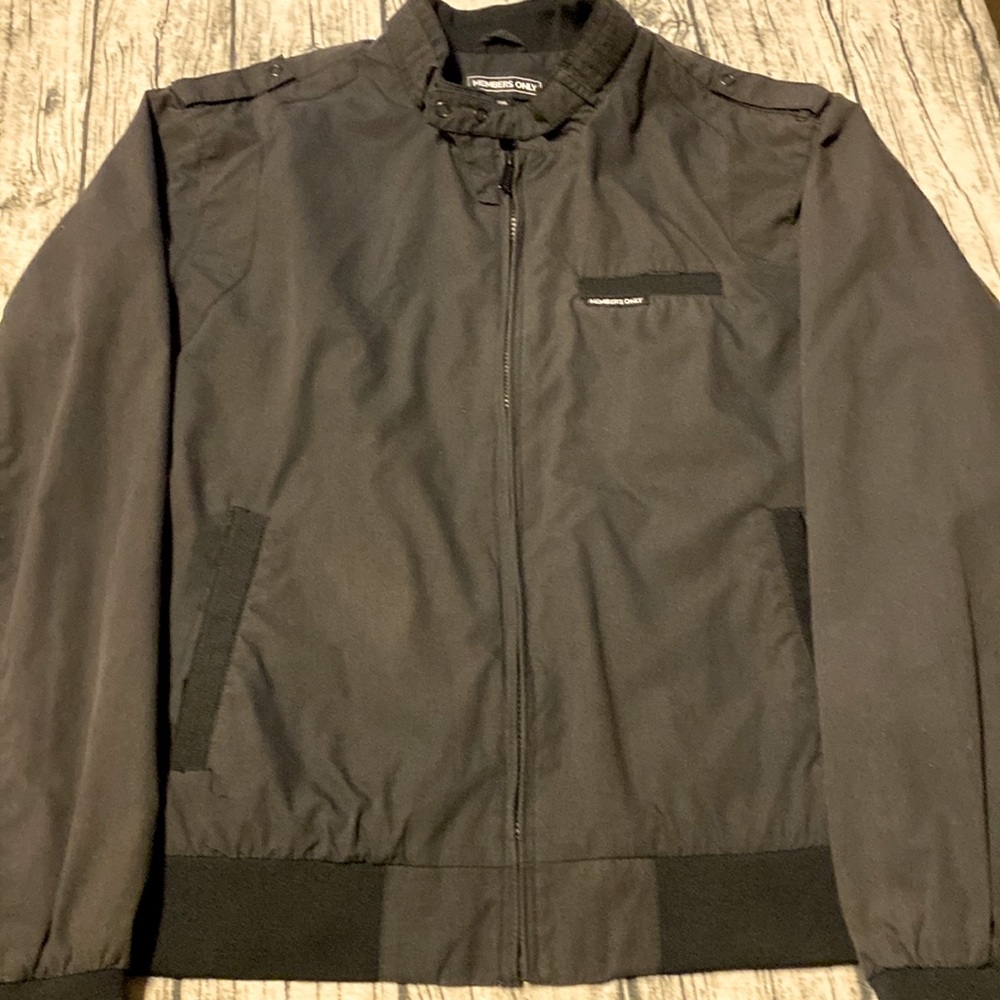 Members Only Classic Iconic Racer Jacket
